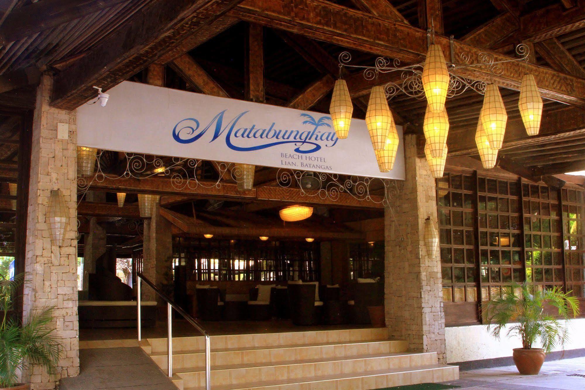 Matabungkay Beach Hotel ليان المظهر الخارجي الصورة